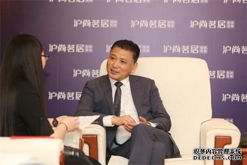 沪尚茗居总裁徐泽宇接受媒体采访