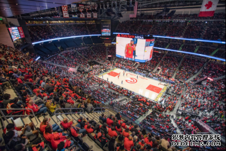 首块三星360°LED屏幕入驻NBA，点亮亚特兰大老鹰队