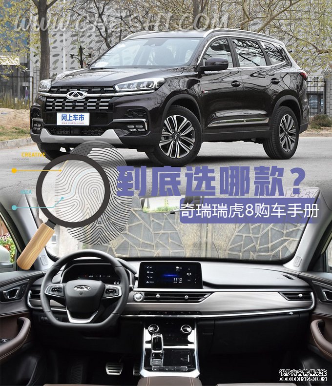 全系满足国六排放标准 奇瑞瑞虎8哪款最值得买?