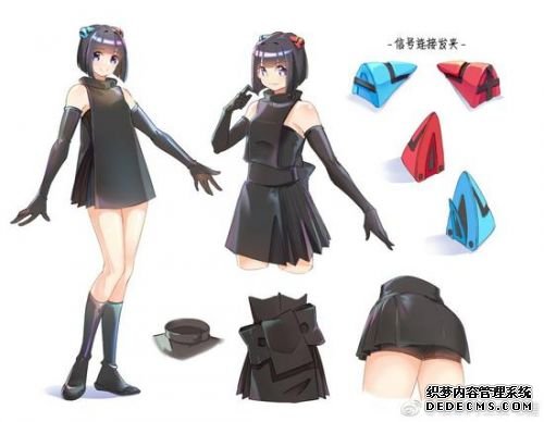 国内玩家绘制娘化Switch 长腿短裙“思薇琪”妹妹