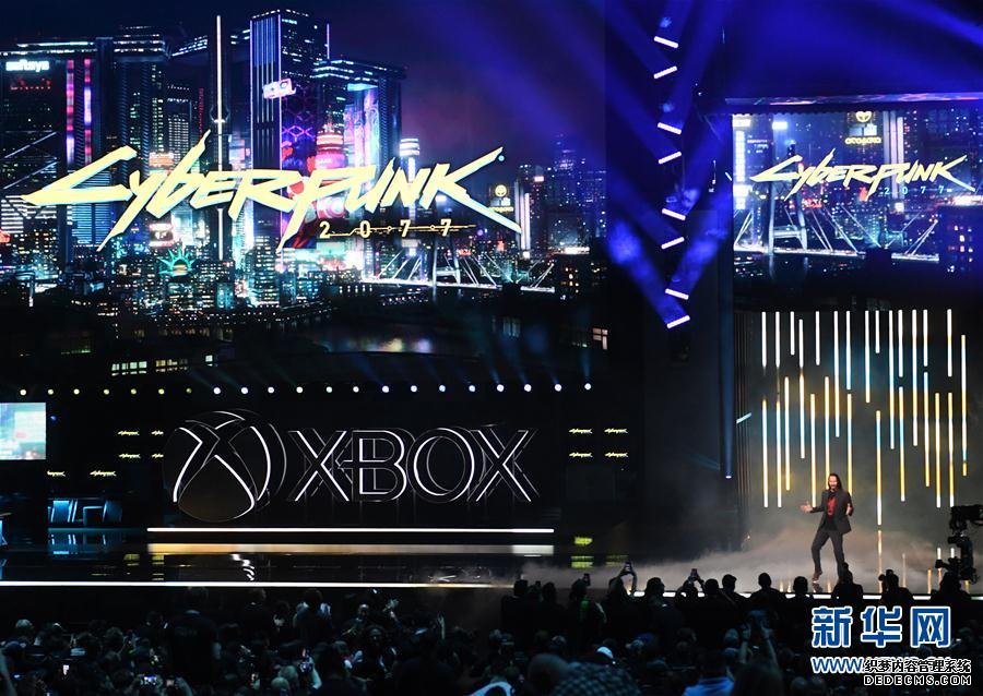 （外代一线）（3）微软XboxE3电子娱乐展展前发布会在洛杉矶举行