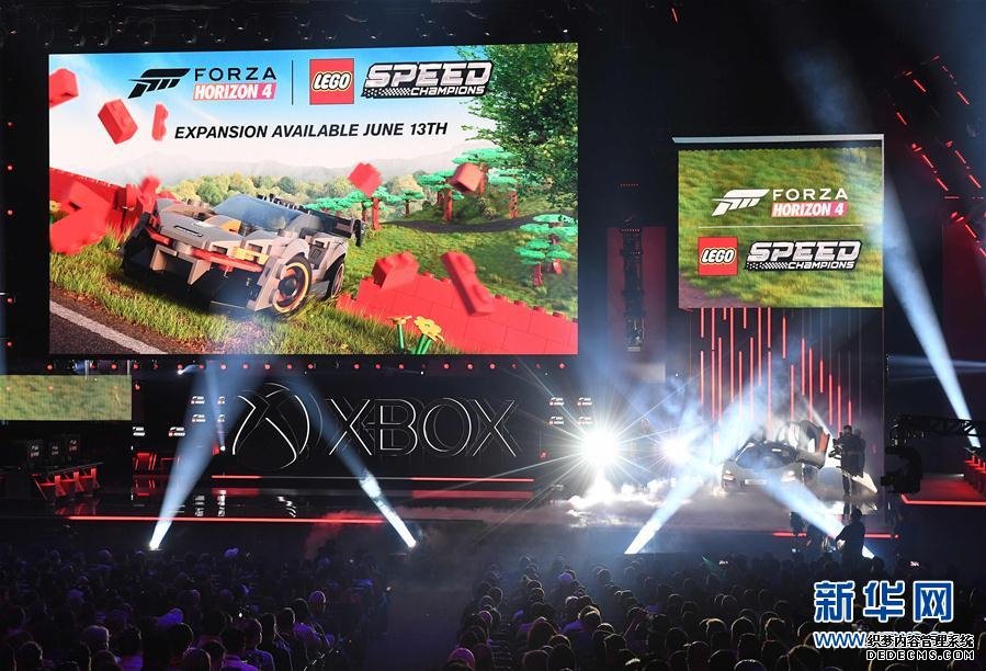 （外代一线）（4）微软XboxE3电子娱乐展展前发布会在洛杉矶举行