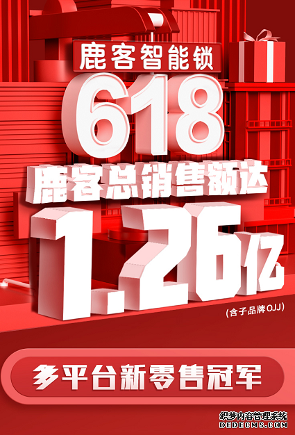 鹿客拿下618多平台新零售冠军，全面开花稳坐行业品牌第一