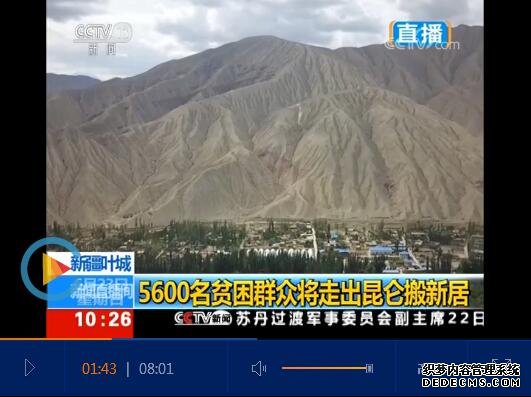 新疆叶城：5600名贫困群众将走出昆仑搬新居（图