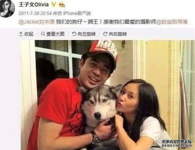 王子文隐婚儿子生父曝光 疑是富二代演员刘丰源