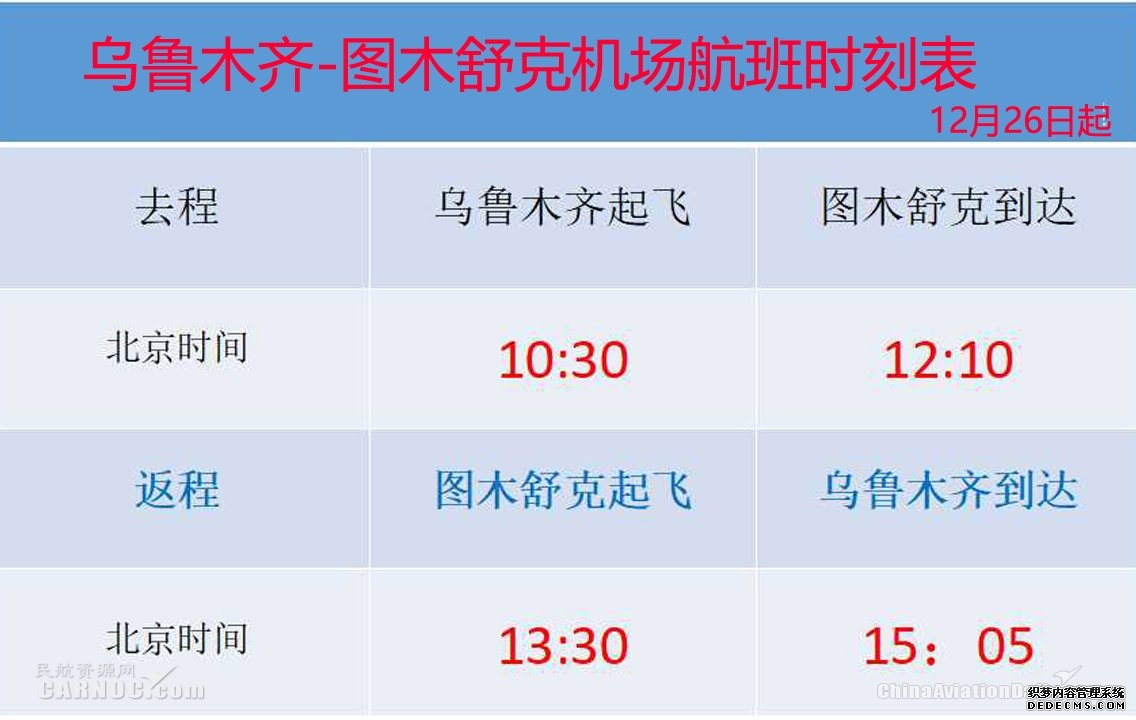 图片 新疆第21个民用机场将于12月26日正式通航