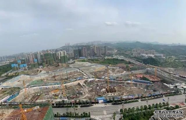 重庆两江商务中心进度周报，超级商圈更近一步