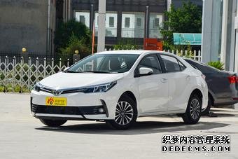 新车优惠8.9折起 丰田卡罗拉宁波地区促销