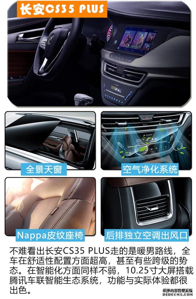 吉利缤越、荣威RX3、长安CS35Plus如何选？