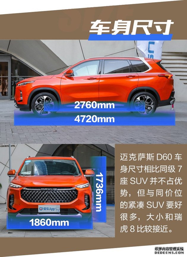 按自己需求来定制 迈克萨斯D60该怎么选?