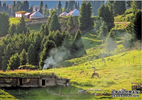 来新疆村落寻找梦中的牧歌田园