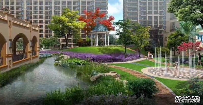 德宝海上邱园园林效果图