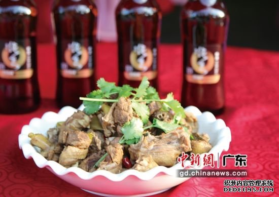 珠江啤酒鸭。通讯员 供图 