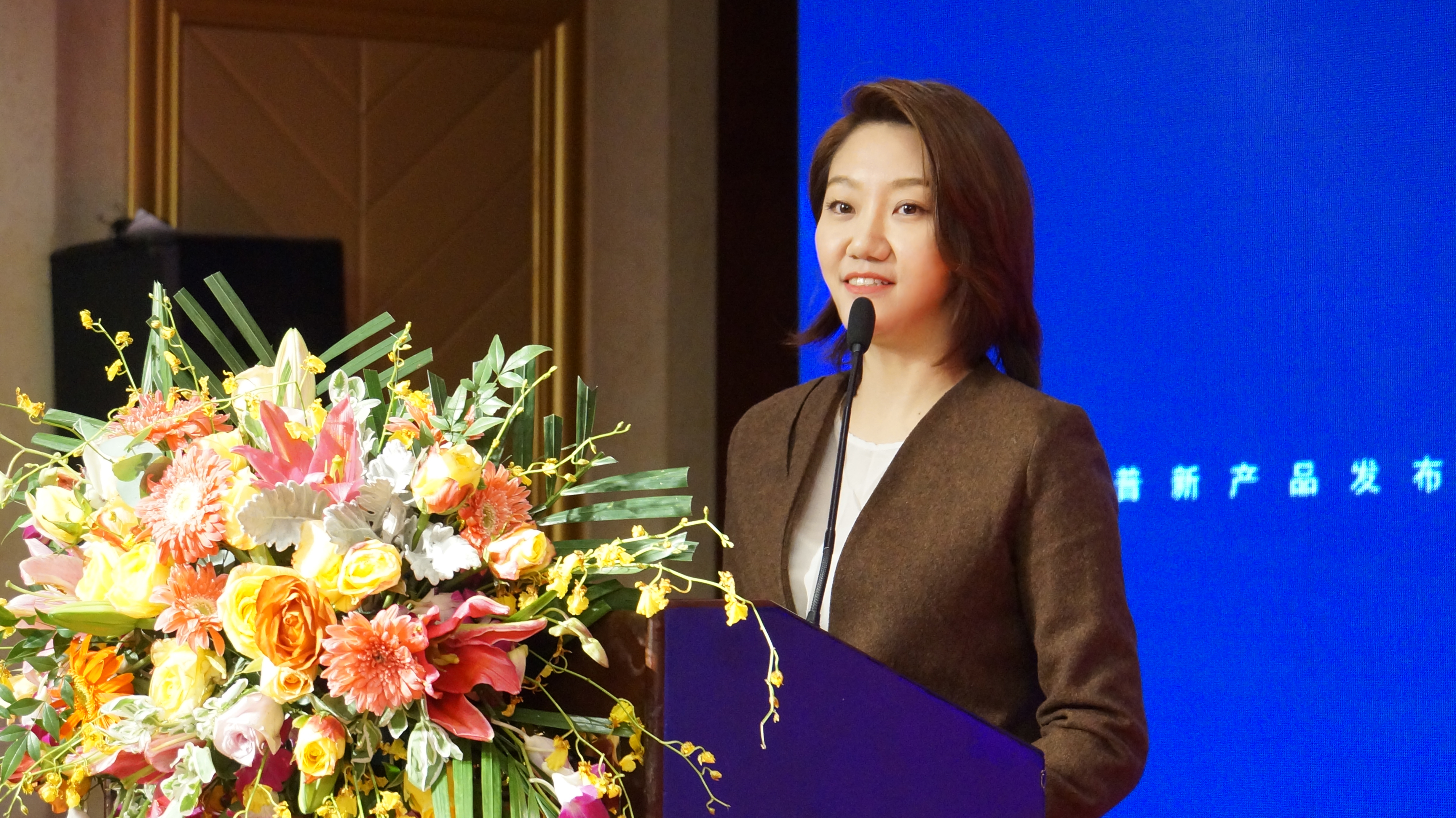 简学&天普教育集团高级副总裁张翠发表讲话