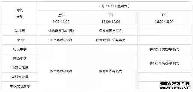 2020上半年教资笔试1月9日报名！3月14日考试