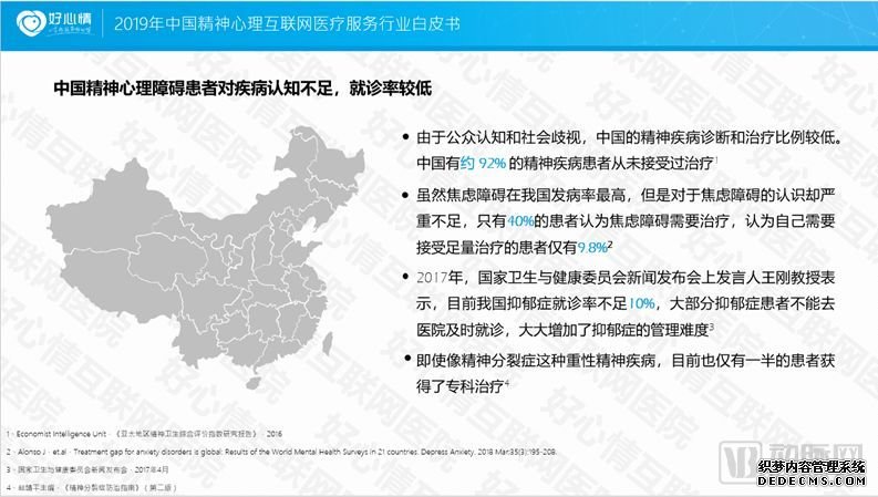2019中国精神心理互联网医疗服务行业白皮书