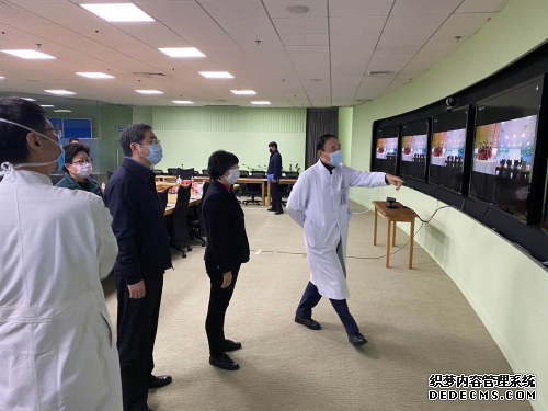 同济大学附属东方医院通过华为云WeLink连线武汉