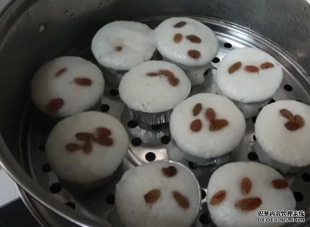 一碗大米,半斤牛奶,教你做最好吃的大米糕,松软香甜健康无添加