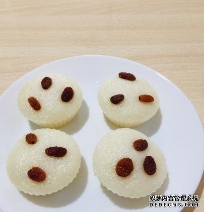 一碗大米,半斤牛奶,教你做最好吃的大米糕,松软香甜健康无添加