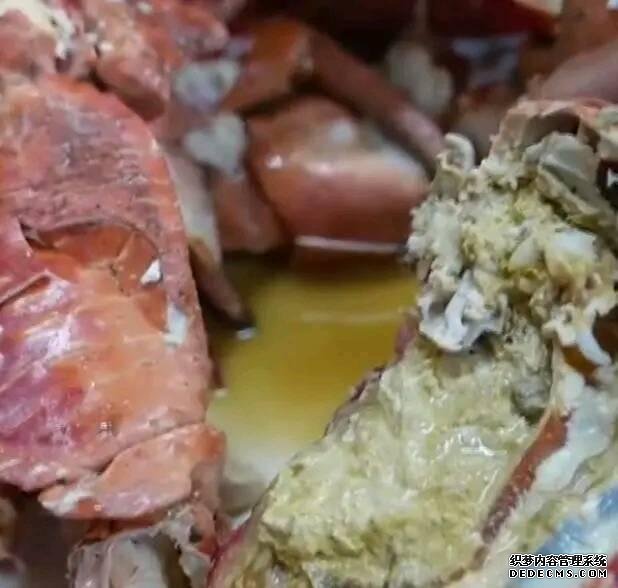 市场上的椰子蟹,为什么卖这么贵?做好掰开一看,贵是有道理