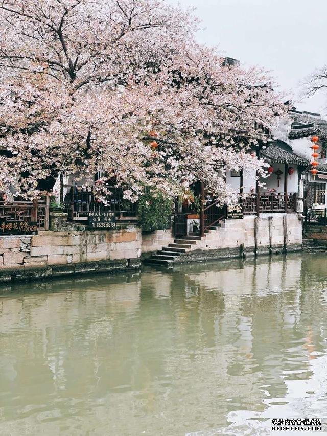 烟花三月下江南,去一座从唐代游到清代的古镇,就藏在西湖边上!