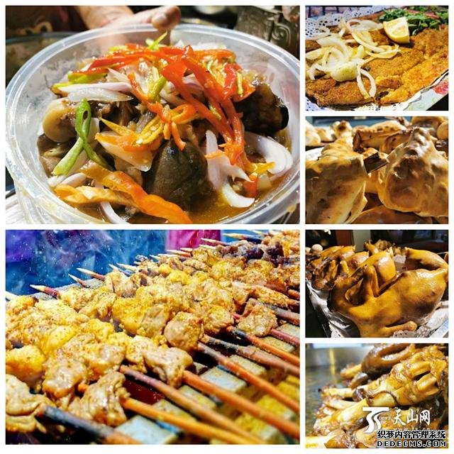 这是一条自带香气的文章：新疆这些美食街和夜