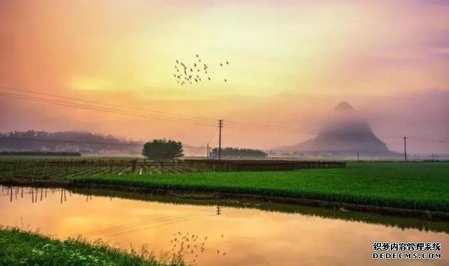 广东这一小众村落,犹如画中秘境,春秋景色各不同