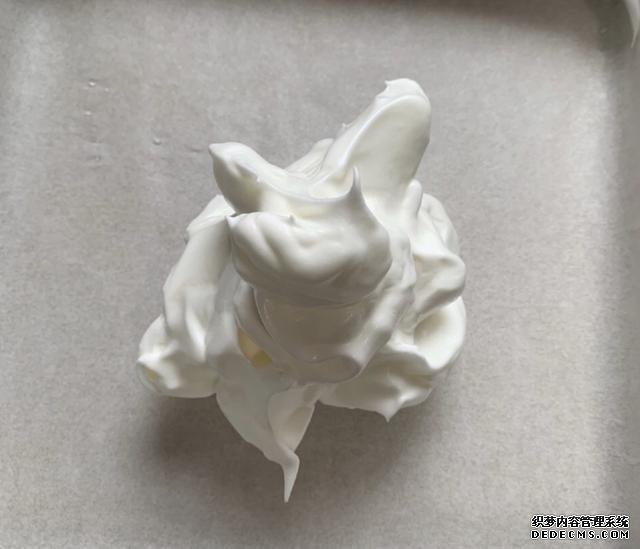全蛋白舒芙蕾,低糖无油,超轻盈的口感,好吃到爆