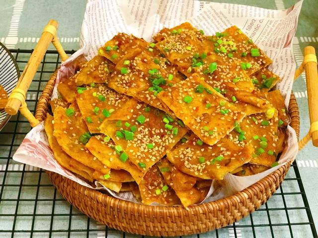 酱香饼这样做,不发面不揉面,香酥可口,再也不用买着吃