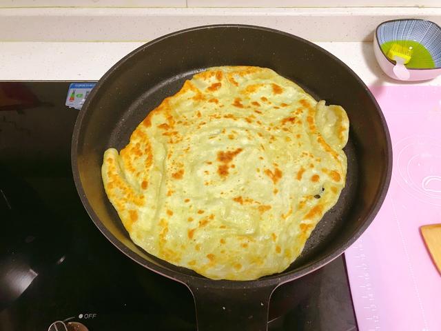 酱香饼这样做,不发面不揉面,香酥可口,再也不用买着吃