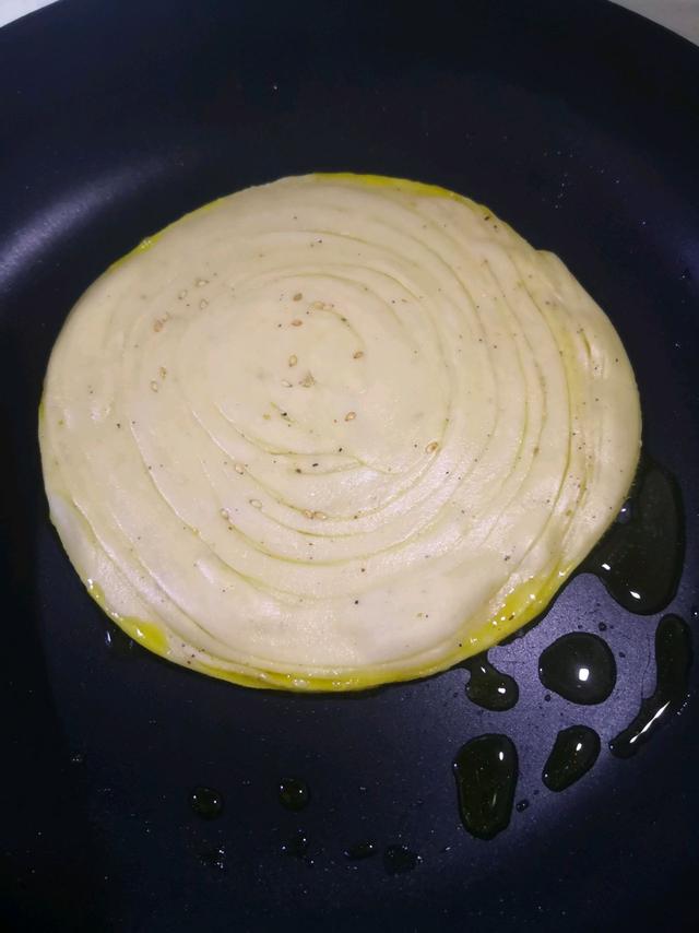 香喷喷的「手抓饼」的做法+配方,外脆里软,超级香