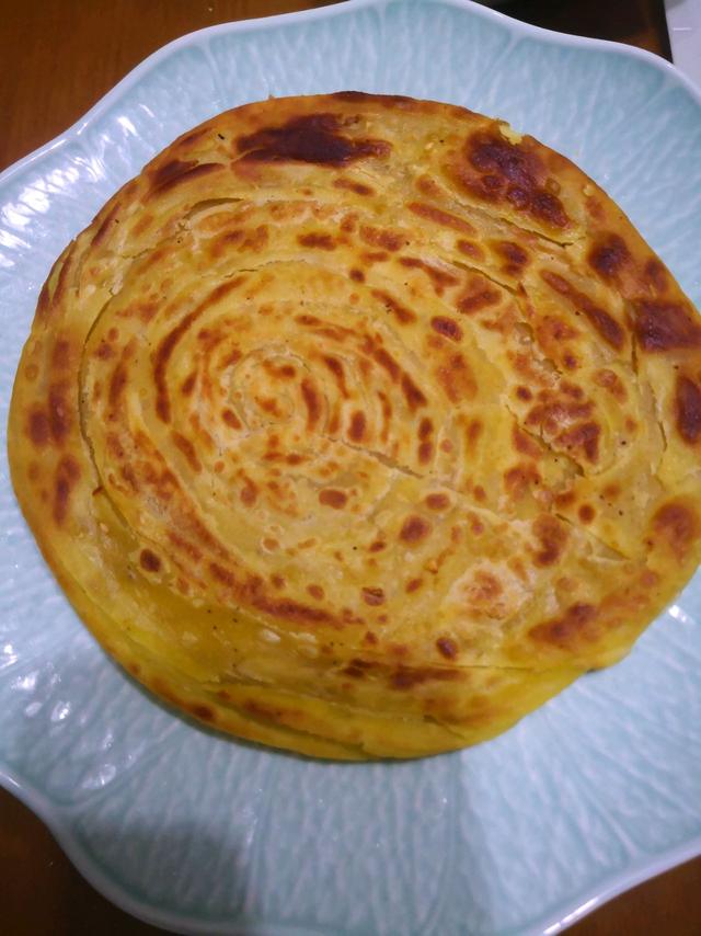 香喷喷的「手抓饼」的做法+配方,外脆里软,超级香