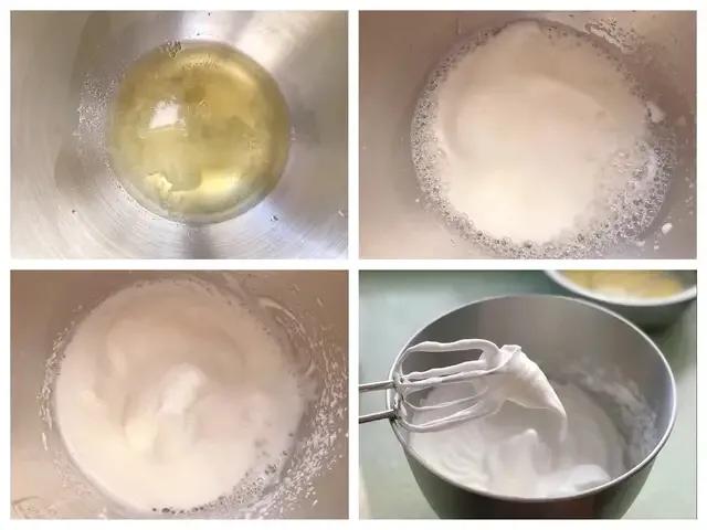 5个鸡蛋,1碗面粉,教你电饭锅做蛋糕,蓬松细腻,比烤的好吃多了