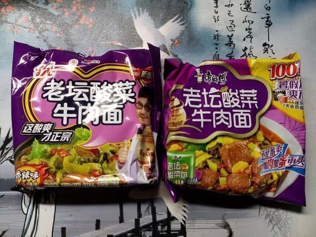 同是方便面,康师傅和统一有什么区别?网友:看出这3点都是行家