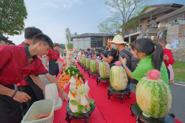 长沙县首届美食文化旅游节开幕
