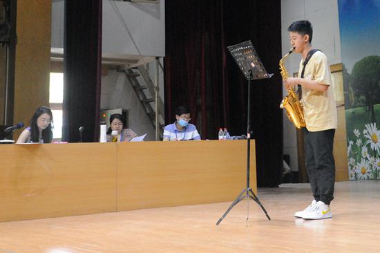 济南中学完成2020年艺体特长生招生专业考试工作