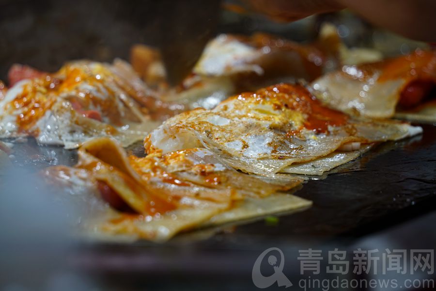 夏日台东商圈 小吃美食琳琅满目花样多