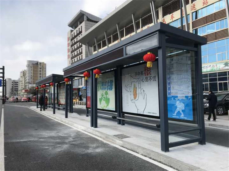 连云港市区400余座公交站实现智能化