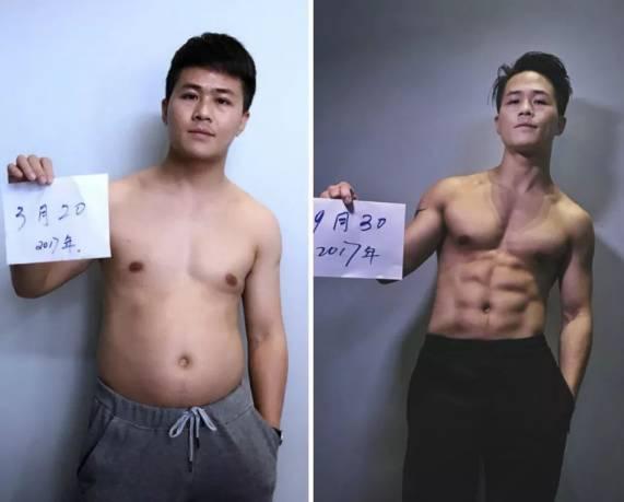 坚持健身,对一个人的改变有多大?一组对比照告诉你!