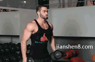 不去健身房,怎么练出一身肌肉?附:一周4练健身动图