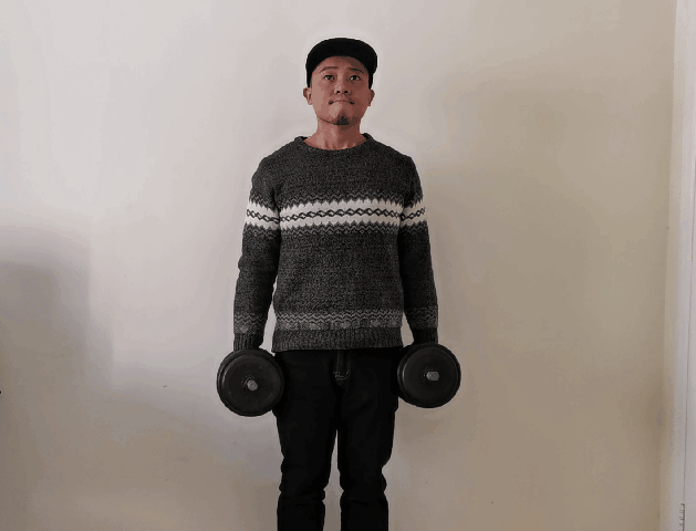 春节吃太多不运动,只需5组哑铃动作,帮你快速恢复健身状态