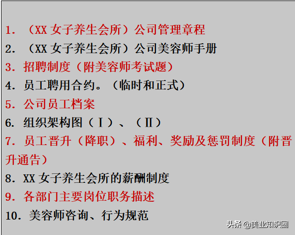 一套近乎完美的养生会所经营管理手册,共计82页,简直太全了